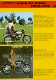 Preview: Zündapp Mopeds Mokicks Roller Programm 1978 Preview: Zündapp Mopeds Mokicks Roller Programm 1978
