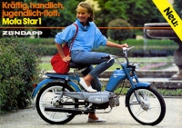 Zündapp Mofa Star I brochure 1984