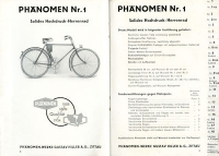 Preview: Phänomen Fahrrad und Motorrad Prospekt 1934