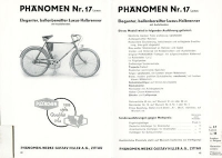 Preview: Phänomen Fahrrad und Motorrad Prospekt 1934