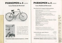Preview: Phänomen Fahrrad und Motorrad Prospekt 1935