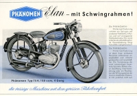 Phänomen Elan brochure 1950s