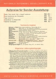 Presto Kleinkraftrad brochure ca. 1931