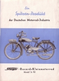 Staiger Record-Kleinmotorrad Modell St. 98 brochure 1935
