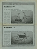 Victoria Fahrrad Programm 1912