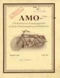 Amo Leichtmotorrad B I 2 PS Prospekt 1924