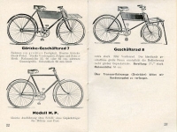 Göricke Fahrrad Programm 1924