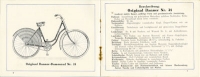 Banner bicycle program 1927