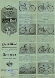 Goldrad Fahrrad und Motor-Fahrrad Prospekt 1939