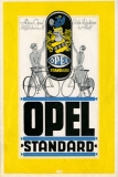 Opel bicycle brochure ca. 1930