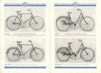 Presto Fahrrad Programm ca. 1930