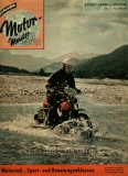 Gehard Bahr Welt- Motor-Meister 1962 Heft 4