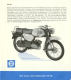 Preview: Rabeneick Fahrrad und Motorrad Prospekt 9.1962