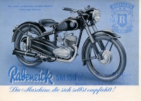Rabeneick SM 150 brochure 1951/52