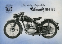 Rabeneick SM 125 Prospekt ca. 1950