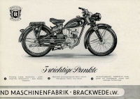 Rabeneick LM 100 Prospekt ca. 1949