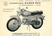 Rex Moped Riva brochure ca.1963