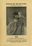 Rex Fahrradmotor Prospekt 1950