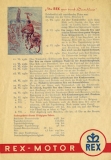 Rex bicyclemotor brochure ca. 1951