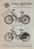 Rixe Moped Prospekt ca. 1955