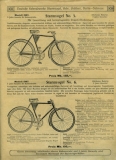 Sturmvogel Fahrrad Programm 1907