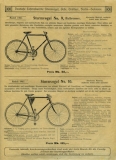 Sturmvogel Fahrrad Programm 1907