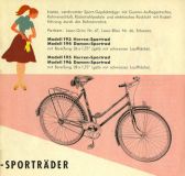 Preview: Göricke Fahrrad Programm 1960er Jahre Preview: Göricke Fahrrad Programm 1960er Jahre