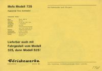 Preview: Göricke Mofa Programm ca. 1968 Preview: Göricke Mofa Programm ca. 1968