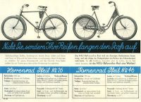 Preview: NSU Fahrrad Prospekt ca. 1930 Preview: NSU Fahrrad Prospekt ca. 1930