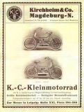 KC Kleinmotorrad brochure ca. 1921