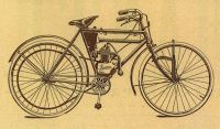Preview: Phantom Viertakt Fahrrad Einbau-Motor Prospekt ca. 1921