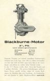 Blackburne Motoren Prospekt ca. 1925