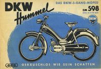 DKW Hummel Prospekt ca. 1957