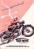 Triumph Cornet 200 brochure 1954