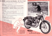 Triumph Cornet 200 brochure 1954