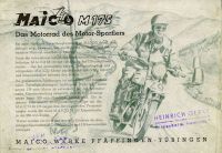 Preview: Maico M 175 Prospekt 1953