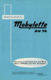 Mobylette AV 76 Prospekt 1960er Jahre