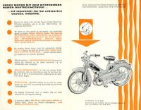 Mobylette AV 89 brochure 1960s