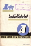 Ardie program 1935