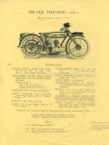 Preview: Triumph 494 ccm Type P Prospekt ca. 1927