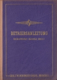 Borgward Hansa 1800D Bedienungsanleitung  1.1953