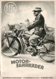 Elfa Motorfahrräder Prospekt 1936