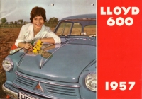 Lloyd 600 Prospekt 1957