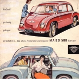 Maico 500ccm car brochure 1956