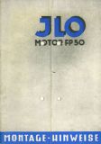 Ilo FP 50 Reparaturanleitung 1950er Jahre