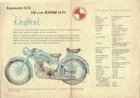 EMW R 35 brochure ca. 1953