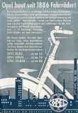 Opel bicycle brochure ca. 1935