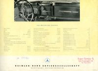 Mercedes-Benz 170 S brochure 1952