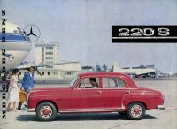 Mercedes-Benz 220 S brochure 1958