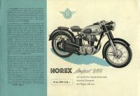 Horex Programm ca. 1953